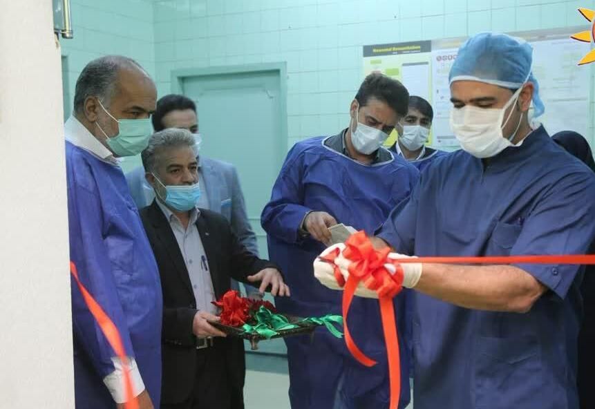 سه پروژه در بیمارستان بافق افتتاح شد