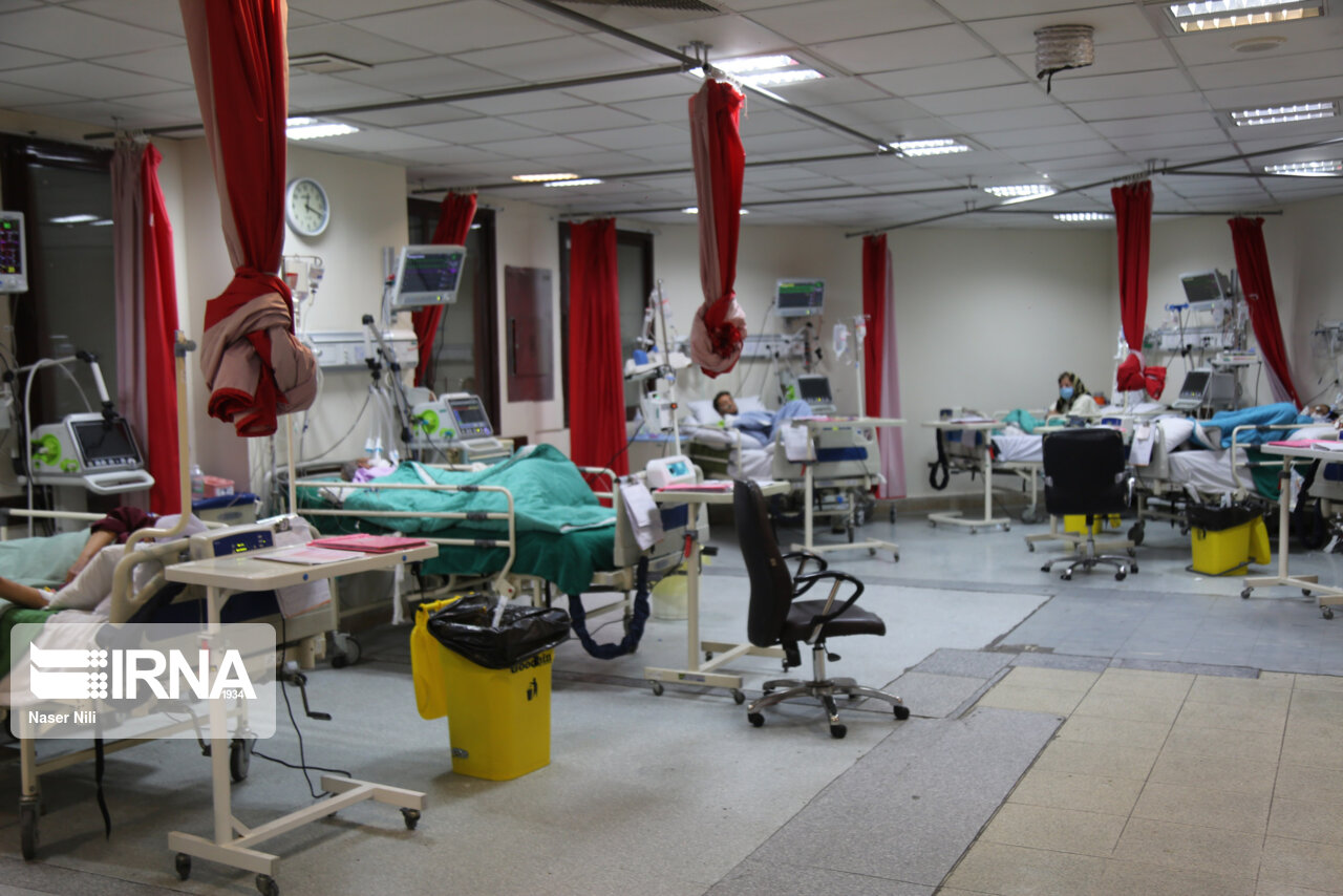 بیمارستان فرخشهر در طول شیوع کرونا میزبان هزار و ۲۶۰ بیمار مبتلا شد