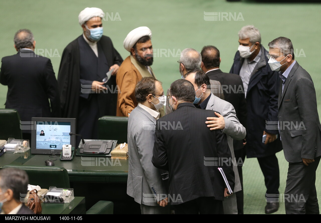 جلسه علنی مجلس شورای اسلامی  5 بهمن 1400