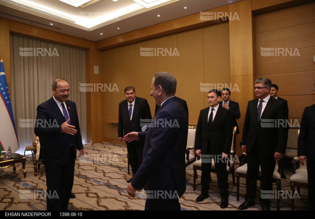 دیدار جهانگیری با نخست وزیر ازبکستان