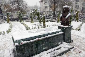 Iran-décembre 2024 : chutes de neige d’automne à Rasht au nord (Photo : Mojtaba Mohammadi)