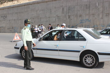 اعمال محدودیت در ورودو خروج از شهر ایلام