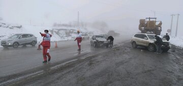 ۳۹۹ حادثه‌دیده در طرح زمستانه اردبیل امدادرسانی شدند