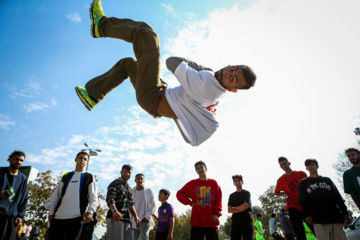 Campeonato Nacional de Parkour en Tabriz