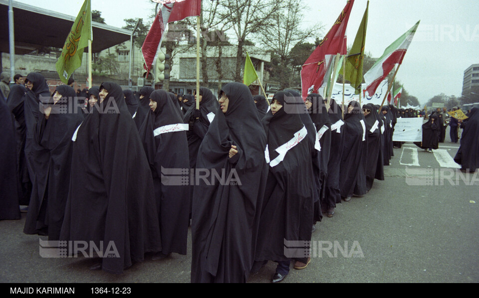 راهپیمایی بمناسبت روز زن