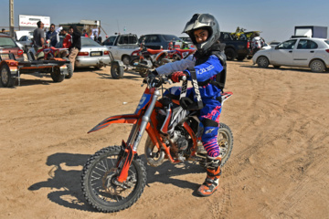 Iran : 5e manche du championnat de motocross féminin