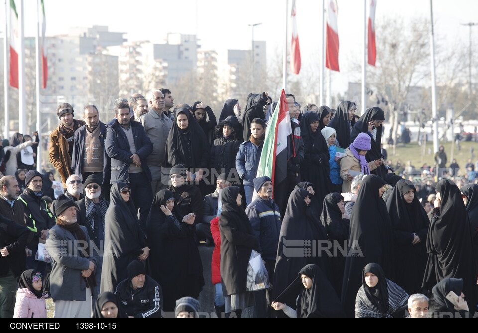 وداع با سربازان وطن - تشییع پیکر سردار سلیمانی