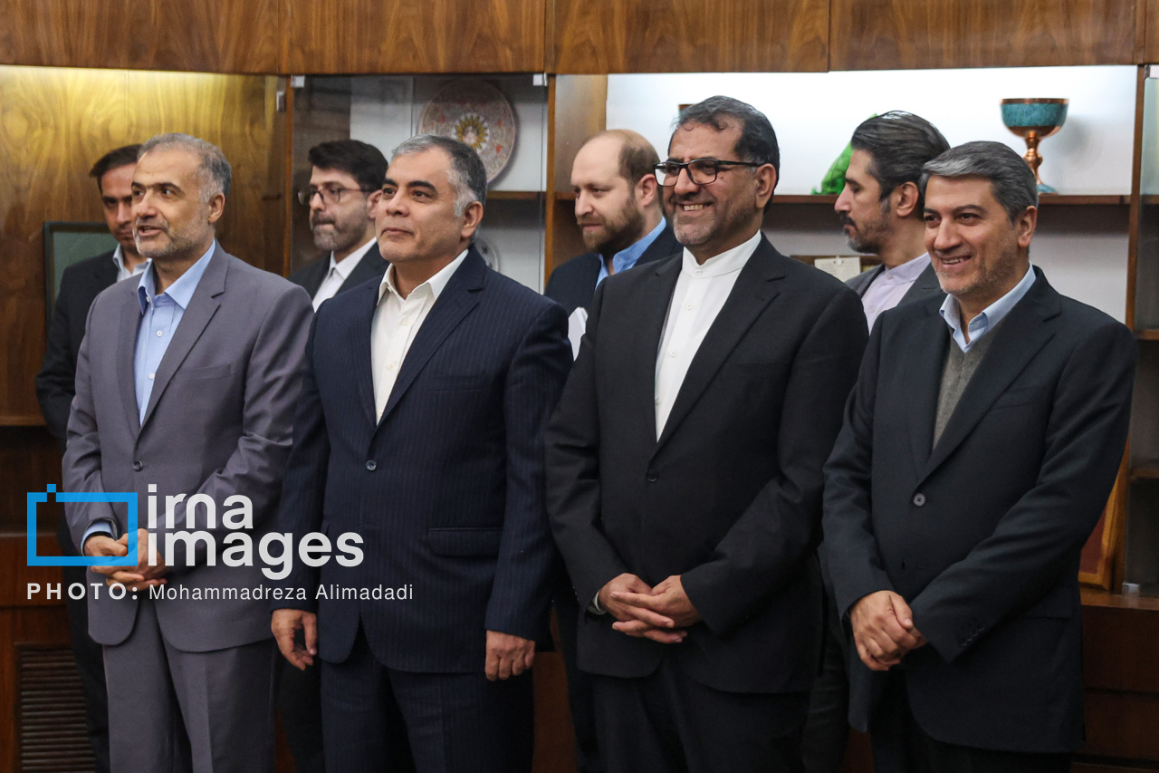 دیدار «سرگئی تیسیویلف» وزیر انرژی روسیه با «محمدرضا عارف» معاون اول رییس جمهور