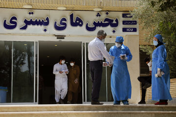 خدمت رسانی کادر درمانی بیمارستان بوعلی زاهدان