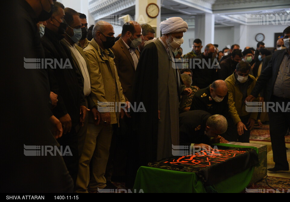 بدرقه شهید نیروی انتظامی در شیراز