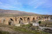 Kashkan bridge in Iran