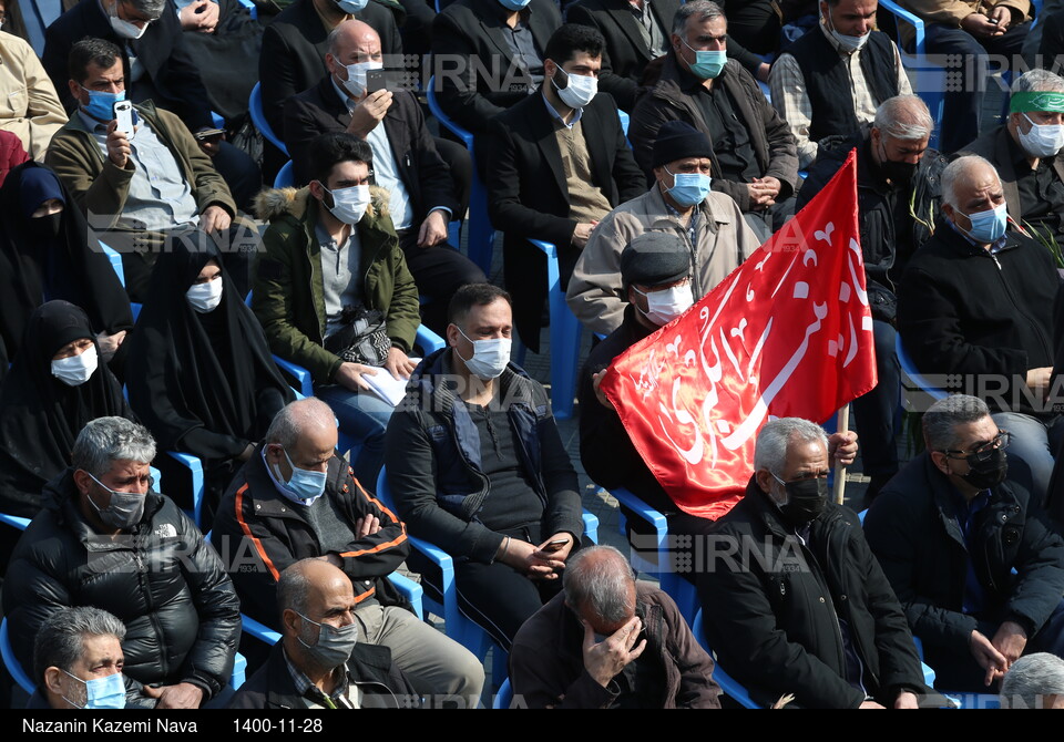 تشییع پیکر شهید «حسین فغانی»