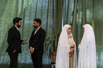 Cérémonie de mariage étudiant à l’Université militaire Imam Hossein (béni soit-il)