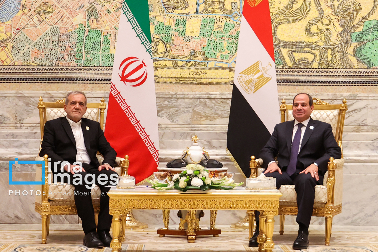 Iran, Egypt presidents meet on sidelines of  D-8 Summit