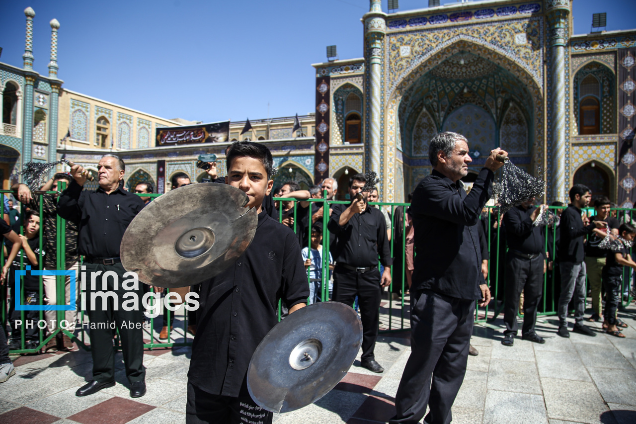 عزاداری شهادت امام رضا (ع) در قم