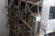 ۳۶ دستگاه استخراج ارز دیجیتال در شهرستان اهواز کشف شد