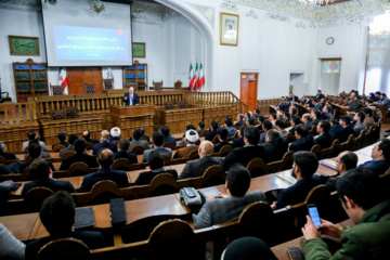 سخنرانی محمدباقر قالیباف رئیس مجلس شورای اسلامی در مراسم تجلیل از پژوهشگران برتر مرکز پژوهش‌های مجلس