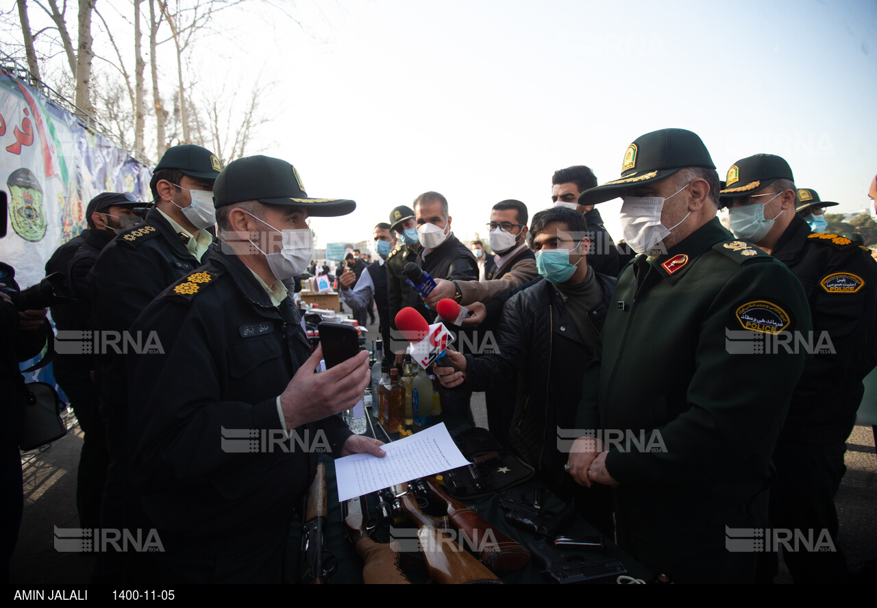 هفتمین مرحله طرح اقتدار پلیس امنیت و فتای تهران بزرگ