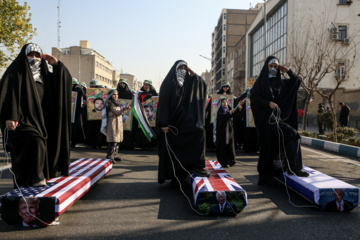 110 000 membres des forces Basij organisent un exercice pro-palestinien à Téhéran