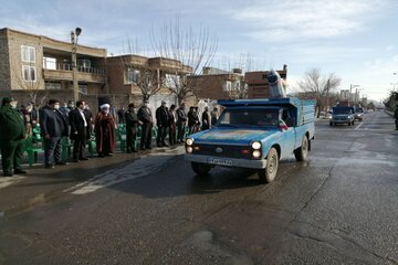 راهپیمایی خودرویی ۲۲ بهمن در اشنویه