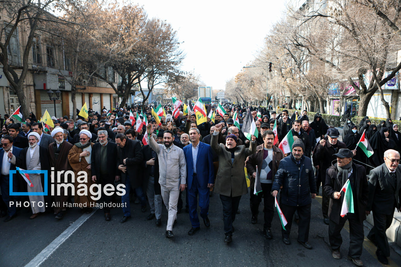 راهپیمایی «جمعه نصر» در تبریز