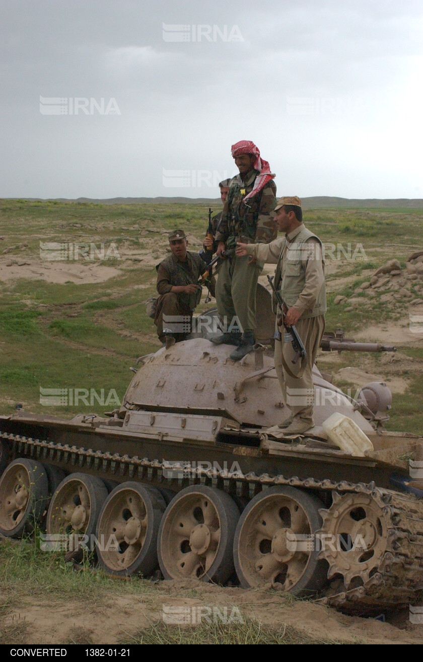 تصرف شهر مخمور کرکوک از اشغال ارتش بعث عراق
