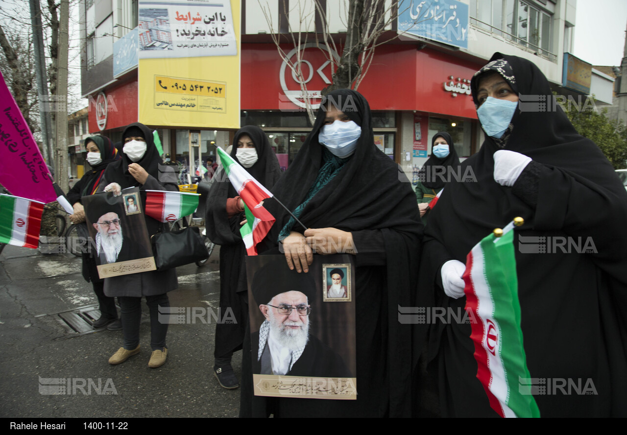 چهل و سومین سالگرد پیروزی انقلاب در گرگان