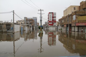 آبگرفتگی معابر سربندر