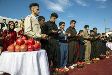 جشنواره شکرانه محصول انار شهرستان پاوه