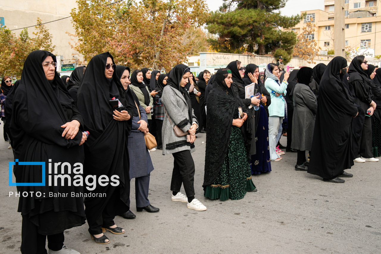 تشییع پیکر «مسعود داوودی» پزشک قلب