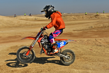 Iran : 5e manche du championnat de motocross féminin