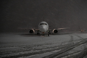 La nieve otoñal cubre de blanco Mashhad