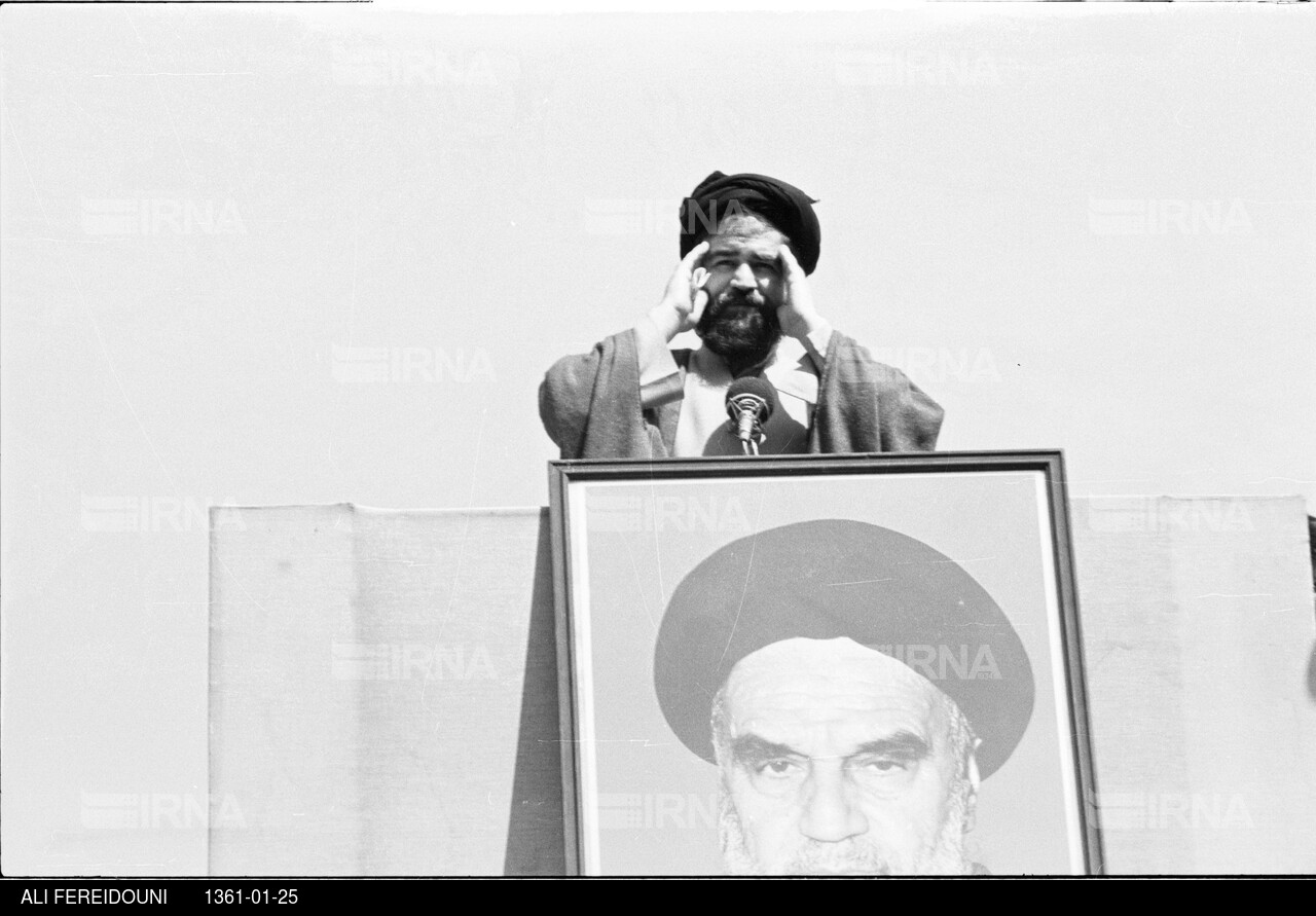 پیام امام خمینی به راهپیمایان همبستگی با مردم فلسطین در تهران