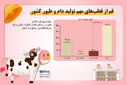 اینفوگرافیک: قم، از قطب‌های مهم دام و طیور کشور