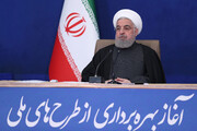 President Rouhani unveils nat'l projects in 4 provinces 