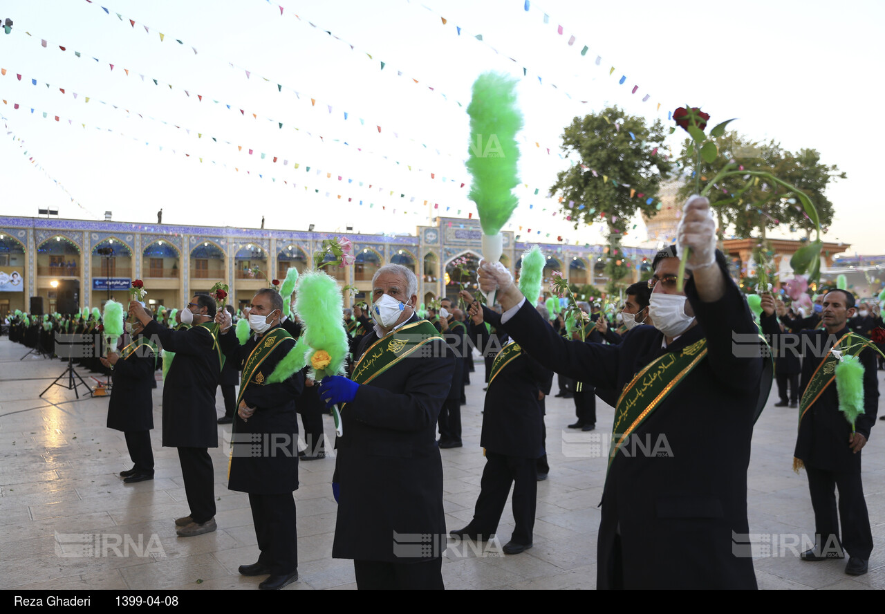 مراسم بزرگداشت شاهچراغ در شیراز