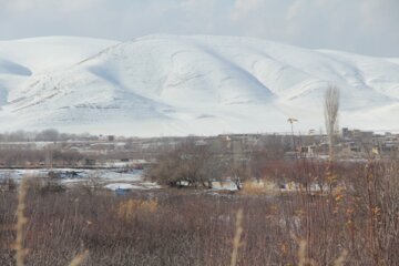 بارش برف در شهرستان باروق