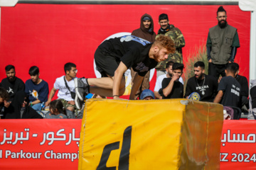 Campeonato Nacional de Parkour en Tabriz