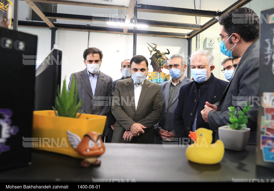 بازدید وزیر ارتباطات و فناوری اطلاعات از پارک ارتباطات و فناوری کشور در مشهد‎‎