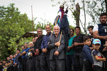 عزاداری تاسوعای حسینی - روستای شاه میلرزان - گیلان