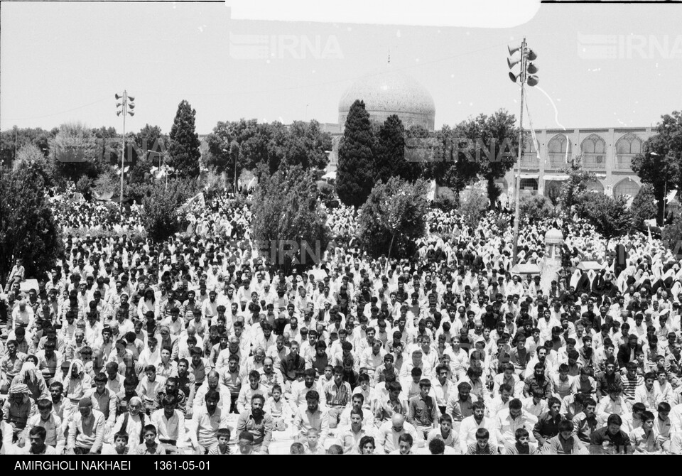 نماز جمعه اصفهان به امامت آیت الله سید جلال الدین طاهری اصفهانی