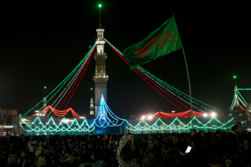 مسجد جمکران در شب ولادت حضرت قائم (عج)