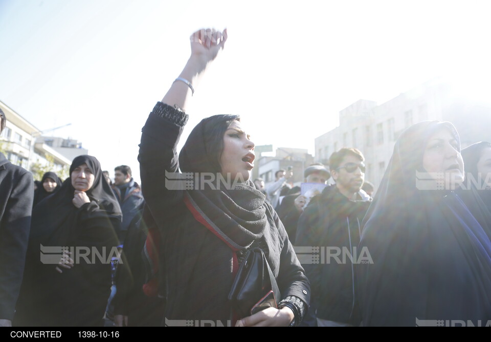 وداع با سربازان وطن - تشییع پیکر سردار سلیمانی