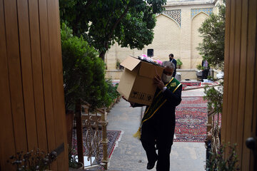 جشن همدلی در مسجد نصیرالملک  شیراز