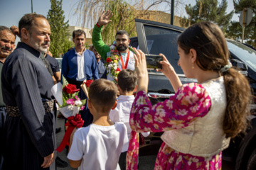 استقبال از یاسین خسروی قهرمان پارالمپیک در کرمانشاه