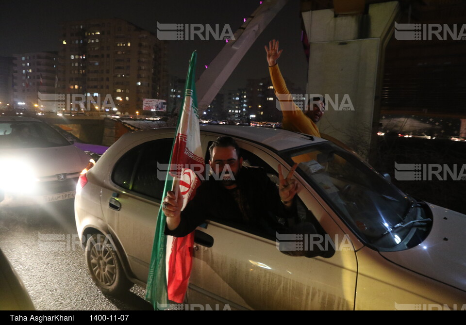 شادی مردم ارومیه پس از صعود ایران به جام جهانی قطر