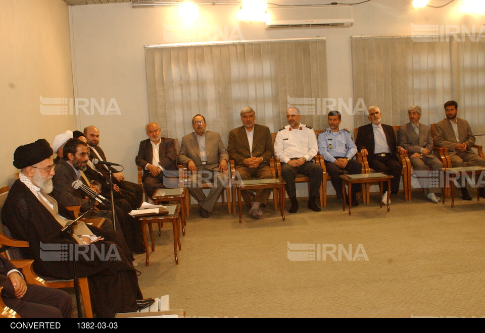 دیدار اعضای ستاد بزرگداشت ارتحال امام خمینی (ره) با مقام معظم رهبری