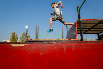 Campeonato Nacional de Parkour en Tabriz