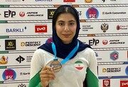 Iranian climber wins world youth bronze medal