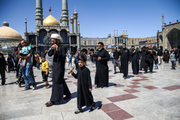 عزاداری شهادت امام رضا (ع) در قم